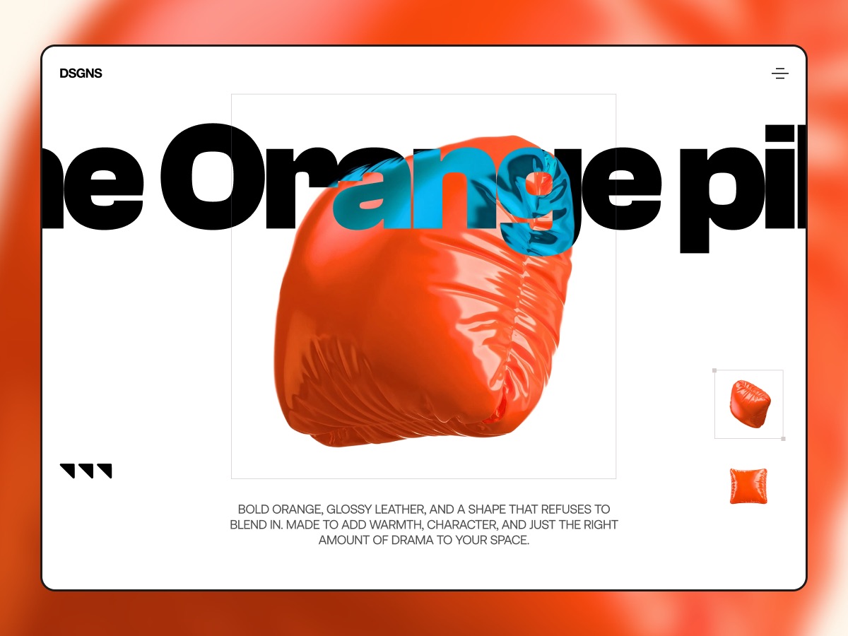 The Orange Pillow Hero preview