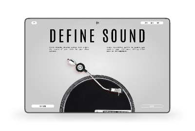 Music Website preview